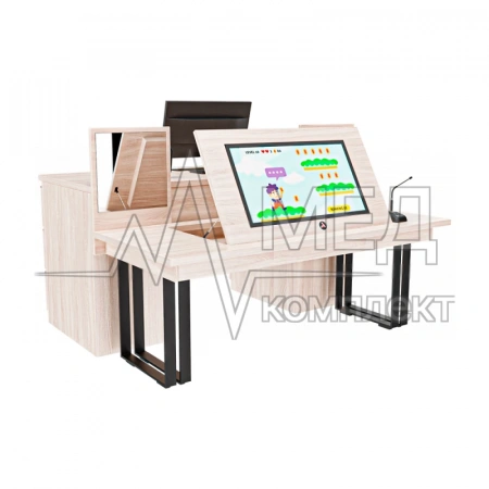 Интерактивный логопедический стол AxeTech Logo Pro 27" комплектация Premium