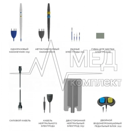 Аппарат электрохирургический аргонусиленный (ЭХВЧ) LED S.p.A SURTRON TOUCH HP 400 без комплекта argon