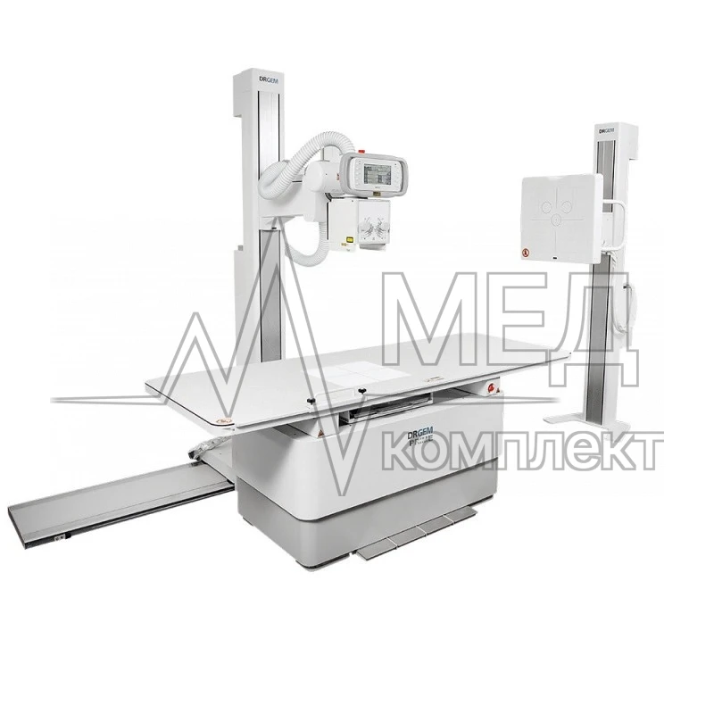 Рентген-аппарат DRGEM GXR Prime automatic exposure на 2 рабочих места, генератор 82 кВт
