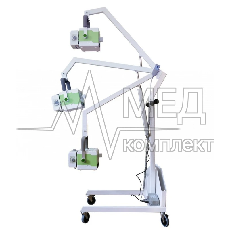 Палатный цифровой рентгеновский аппарат Ecotron EPX-3200 со штативом и плоско-панельным детектором Rayence 1717 SCC