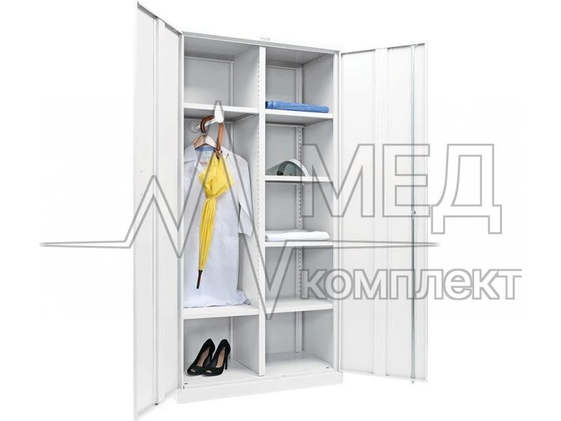 Медицинский шкаф для одежды Промет МД 2 ШМ