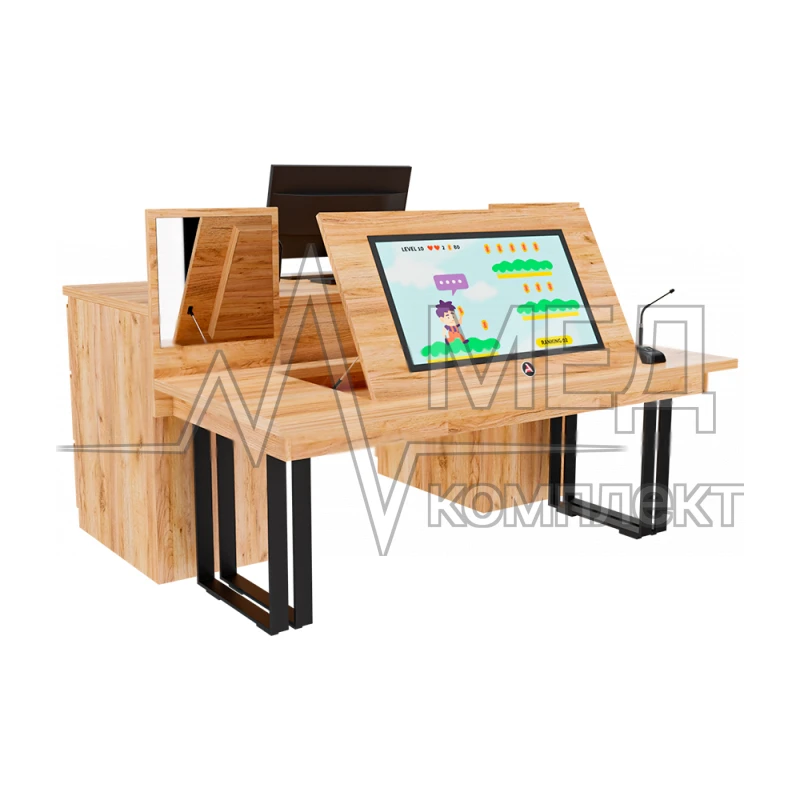 Интерактивный логопедический стол AxeTech Logo Pro 27" комплектация Premium